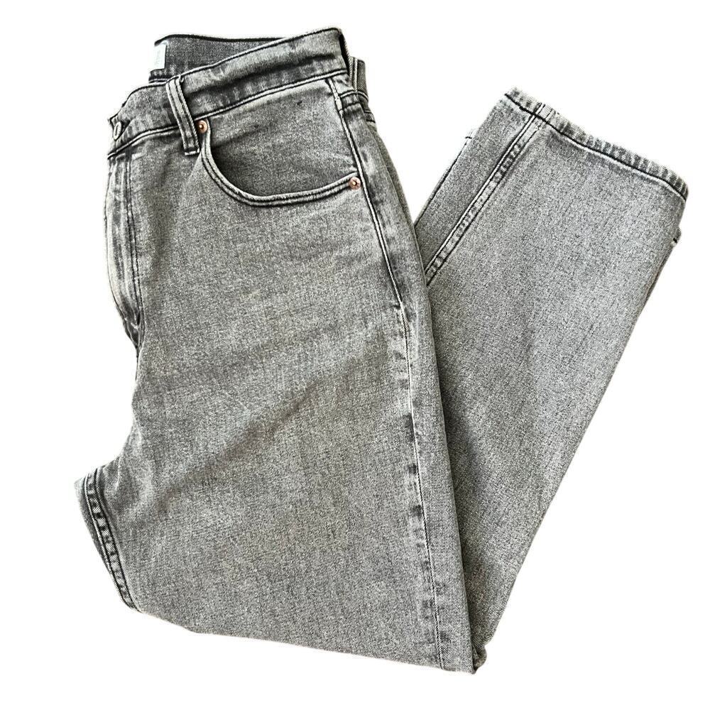 Abercrombie & Fitch Curve Love The Ankle Straight Ultra High Rise Jeans Sz. 10S - Picture 2 of 5